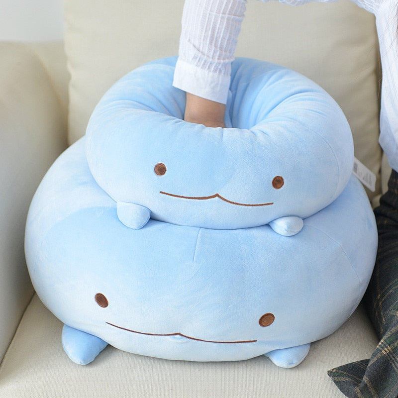 60/90cm Giant Corner Bio Pillow Japanese Animation Sumikko Gurashi Plush Toy Stuffed Soft Cartoon Kids Girls Valentine Gifts