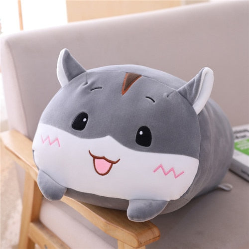 9 Styles Animal Sweet Dinosaur Pig Cat Bear Plush Toy Soft Cartoon Panda Hamster Elephant Deer Stuffed Doll Baby Pillow Gift