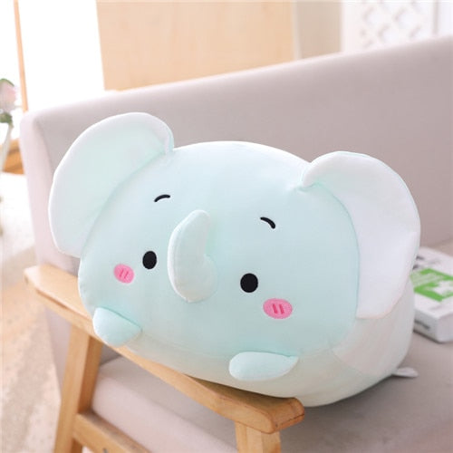 9 Styles Animal Sweet Dinosaur Pig Cat Bear Plush Toy Soft Cartoon Panda Hamster Elephant Deer Stuffed Doll Baby Pillow Gift